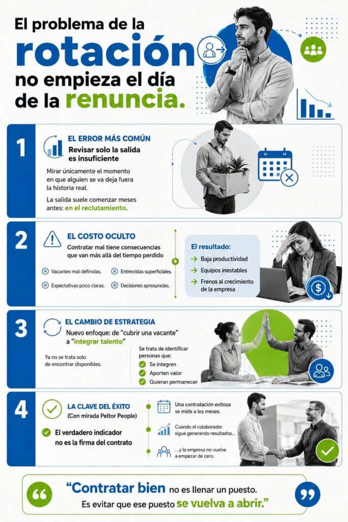 reducir la rotación de personal